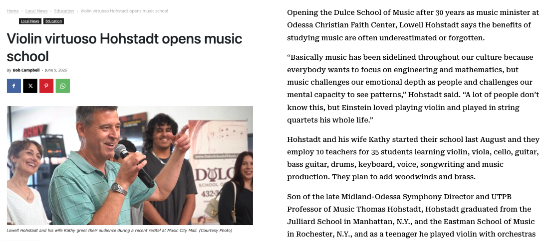 In The News