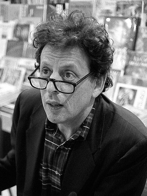 Philip Glass In Florence, Italy 1993 (cropped)